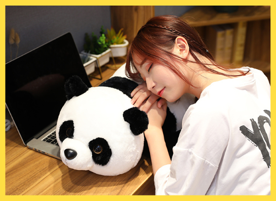 Lying Panda Plush Toys 50cm -90cm