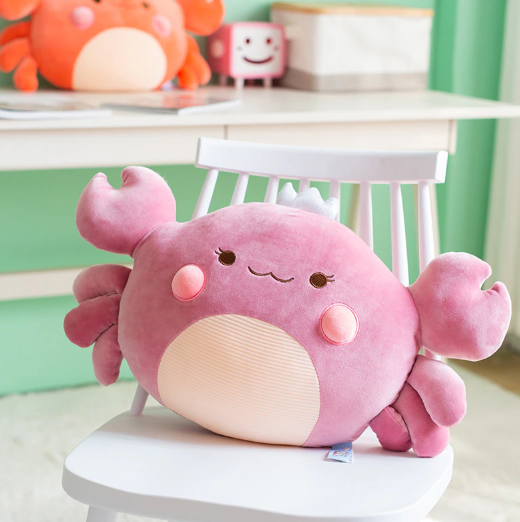 Crab Plush Toys 58cm (Grey/Pink/Purple/Orange)