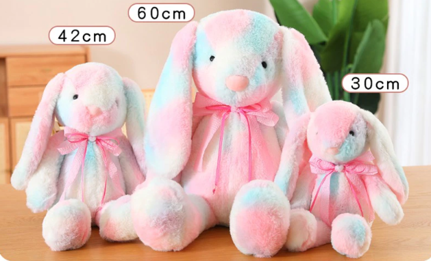 Long Ears Rabbit (Rainbow) Plush Toys 30-60cm