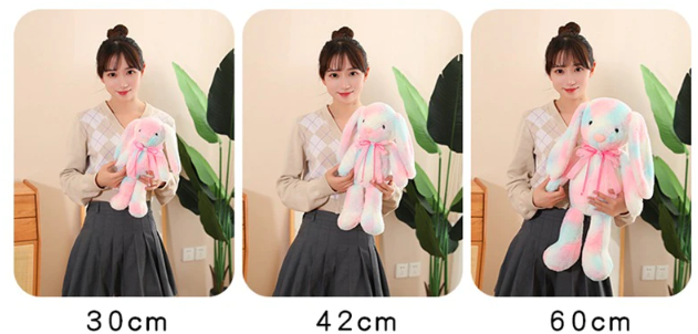 Long Ears Rabbit (Rainbow) Plush Toys 30-60cm