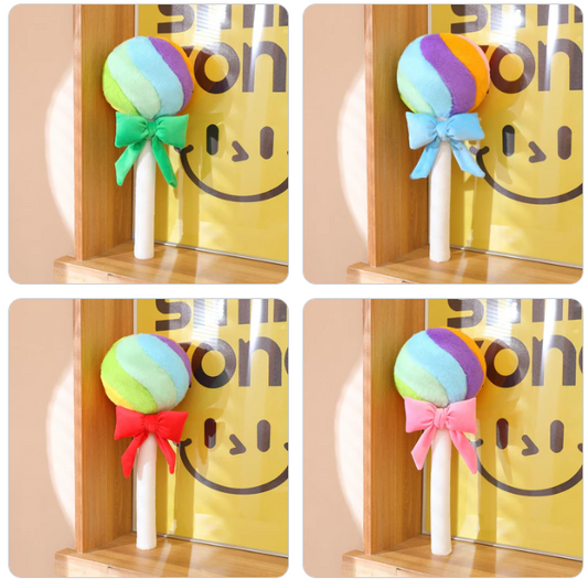 Food (Colourful Rainbow Lollipop) Plush Toys 43/58cm