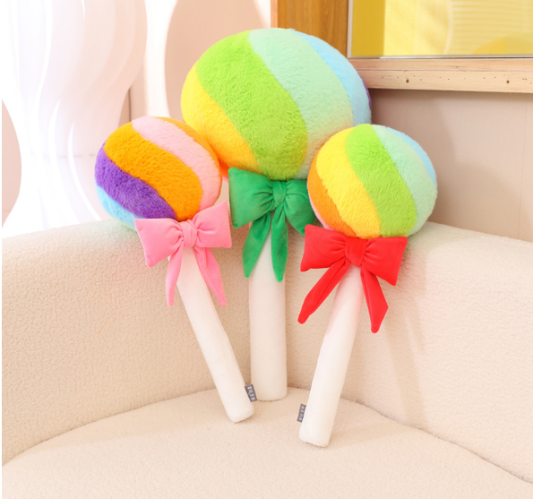 Food (Colourful Rainbow Lollipop) Plush Toys 43/58cm