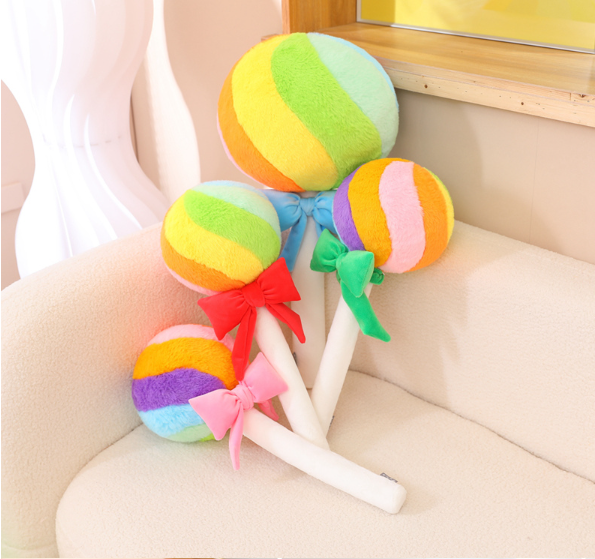 Food (Colourful Rainbow Lollipop) Plush Toys 43/58cm