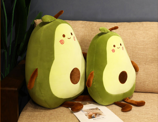 Cute Avocado Pillow Plush Toys 50cm-100cm