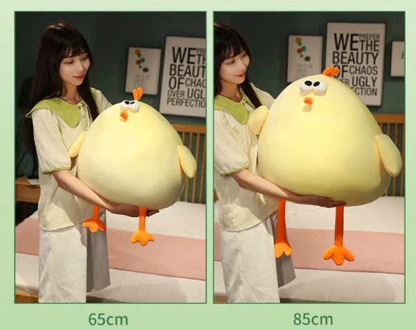 Chicken (Squishy Yellow) Plush Toys 25cm-85cm