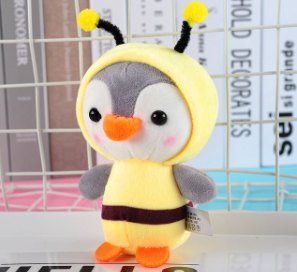 Penguin (Animal Dress Up) Plush Keychains 13cm 4 styles