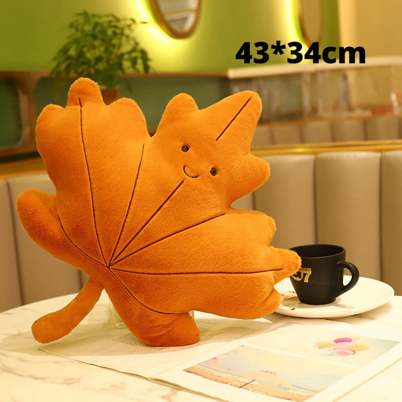 Leaves Plush Toys (Green/Maple/Red/Ginkgo/Love/Orange)