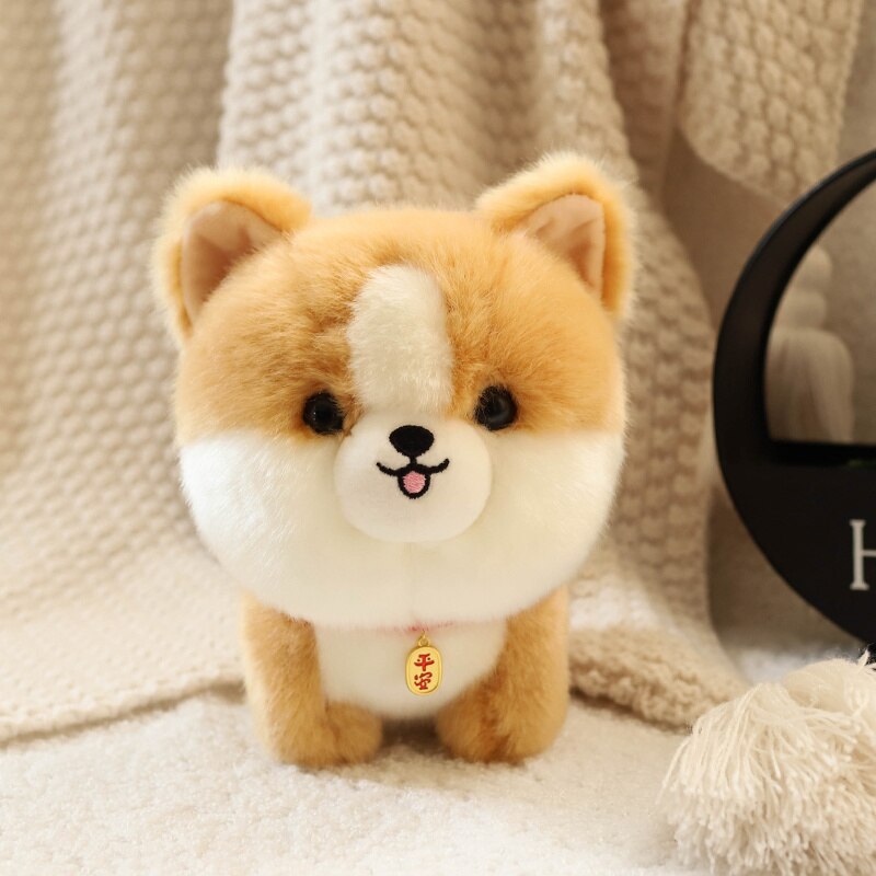 Dog/Puppy (Bichon Frise/Husky/Corgi/Akita) Plush Toys 20cm