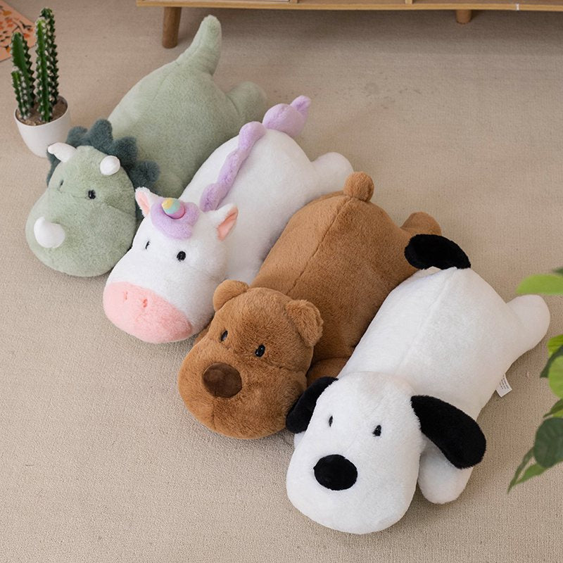 Lying Animal (Bear/Dog/Unicorn/Dinosaur) Pillow Plush Toys 50cm