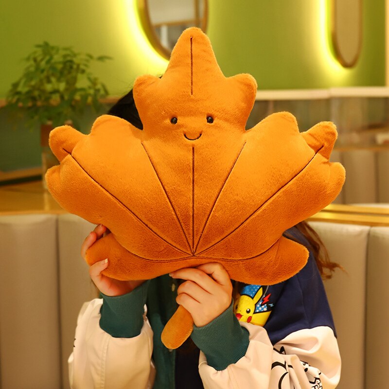 Leaves Plush Toys (Green/Maple/Red/Ginkgo/Love/Orange)