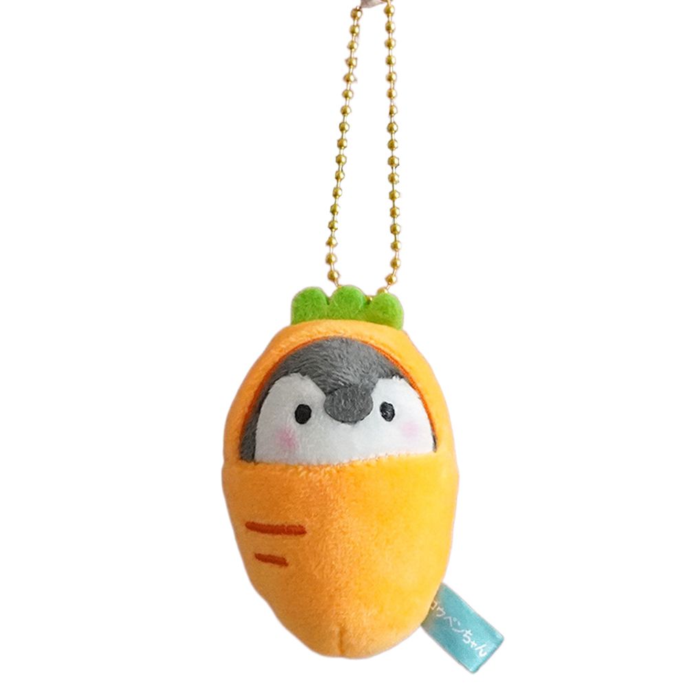 10cm Animal (Penguin, Hamster & Duck) Plush Keychain