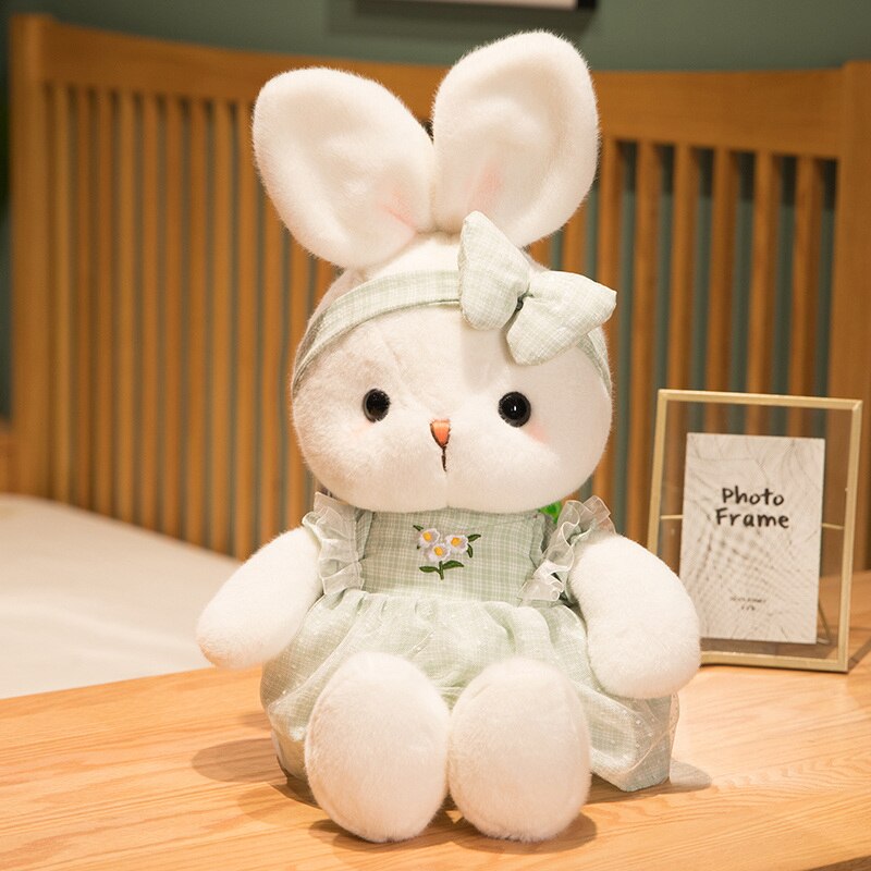 Rabbit With Dress And Headband Plush Toys 40-80cm