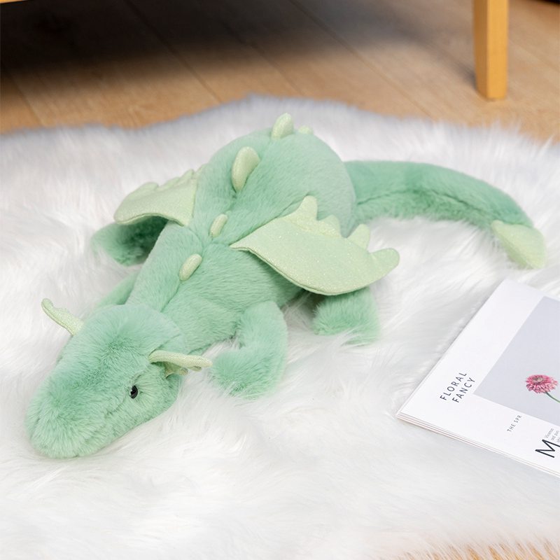 Dragon Plush Toys 50-100cm (Purple/Grey/Pink/Green/Black)