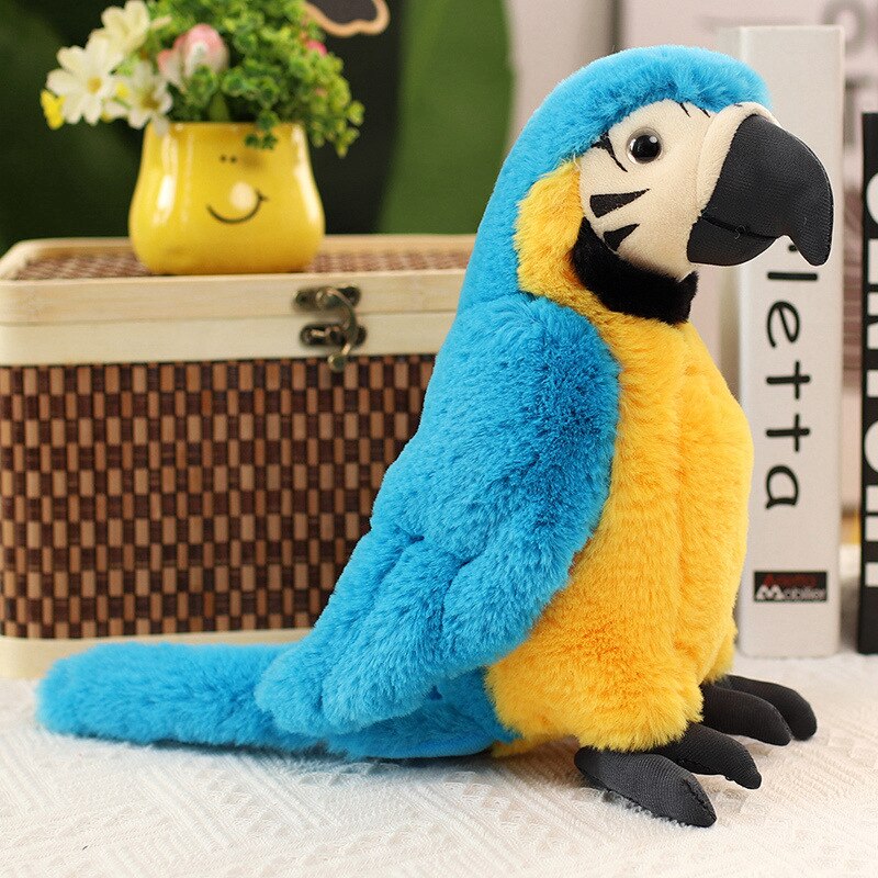 Bird (Lifelike Parrot) Plush Toy 25cm