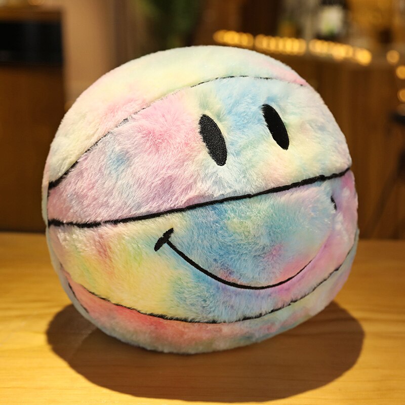 Smiley Basketball Plush Toy 30cm 