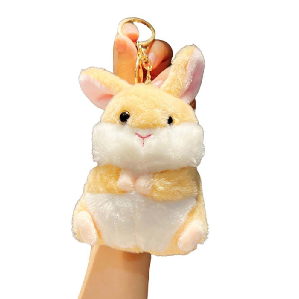 Hamster Plush Keychain 12cm