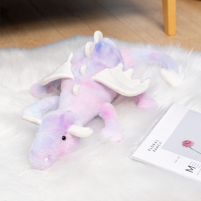 Dragon Plush Toys 50-100cm (Purple/Grey/Pink/Green/Black)