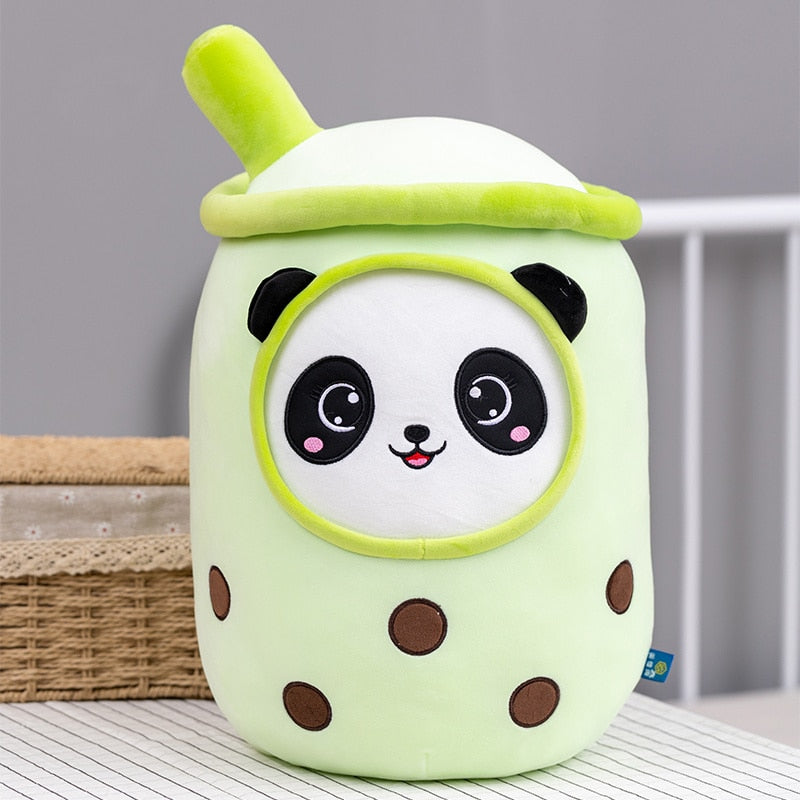 25-70cm cute cartoon Fruit bubble tea cup Plush Toy