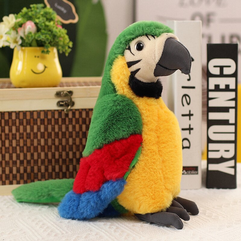 Bird (Lifelike Parrot) Plush Toy 25cm