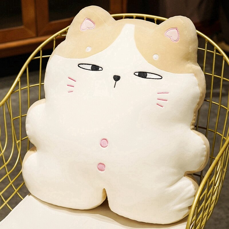 Cat Pillow Plush Toys With/Without Blanket