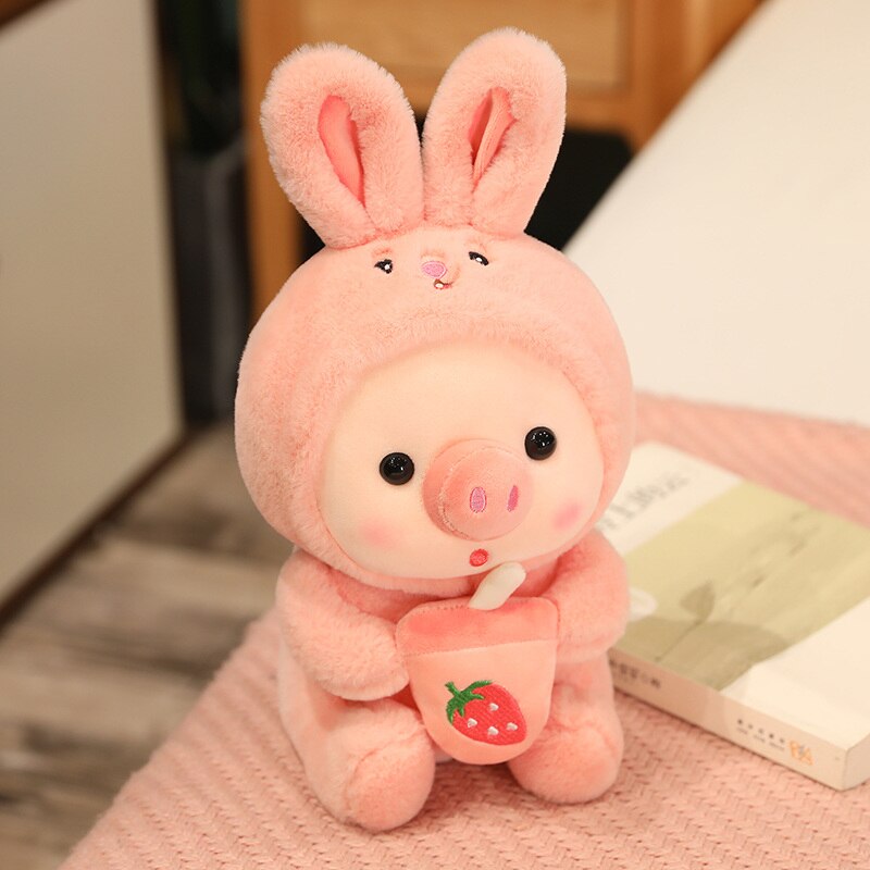 Kawaii Cosplay Pig Plush Toy 25/30cm