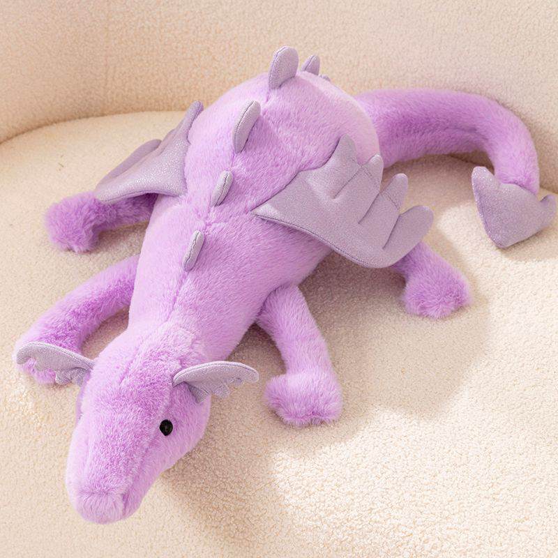 Dragon Plush Toys 50-100cm (Purple/Grey/Pink/Green/Black)