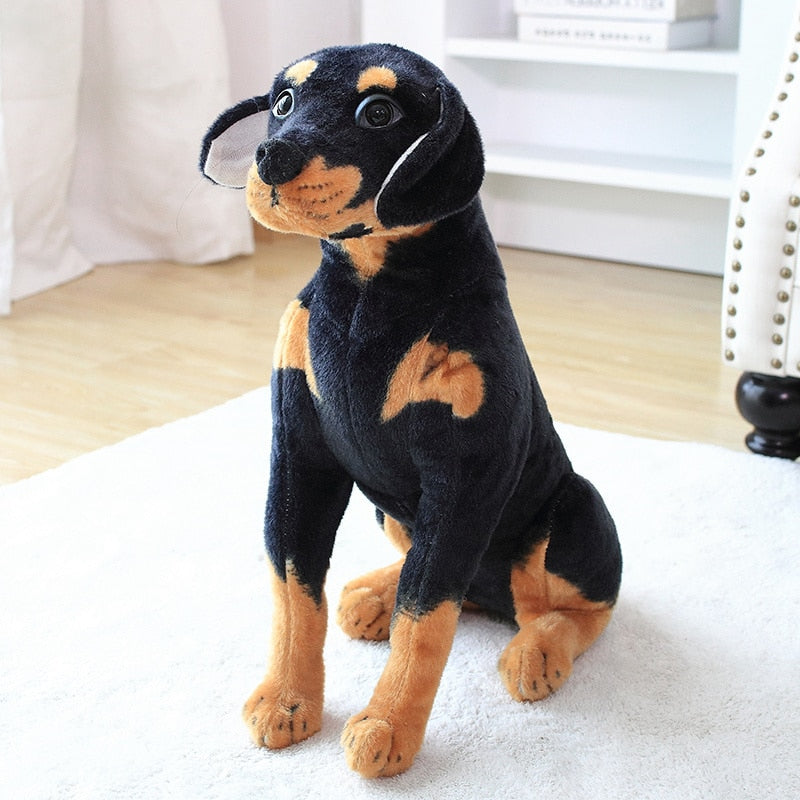 Dog (Doberman) Plush Toy 23-66cm